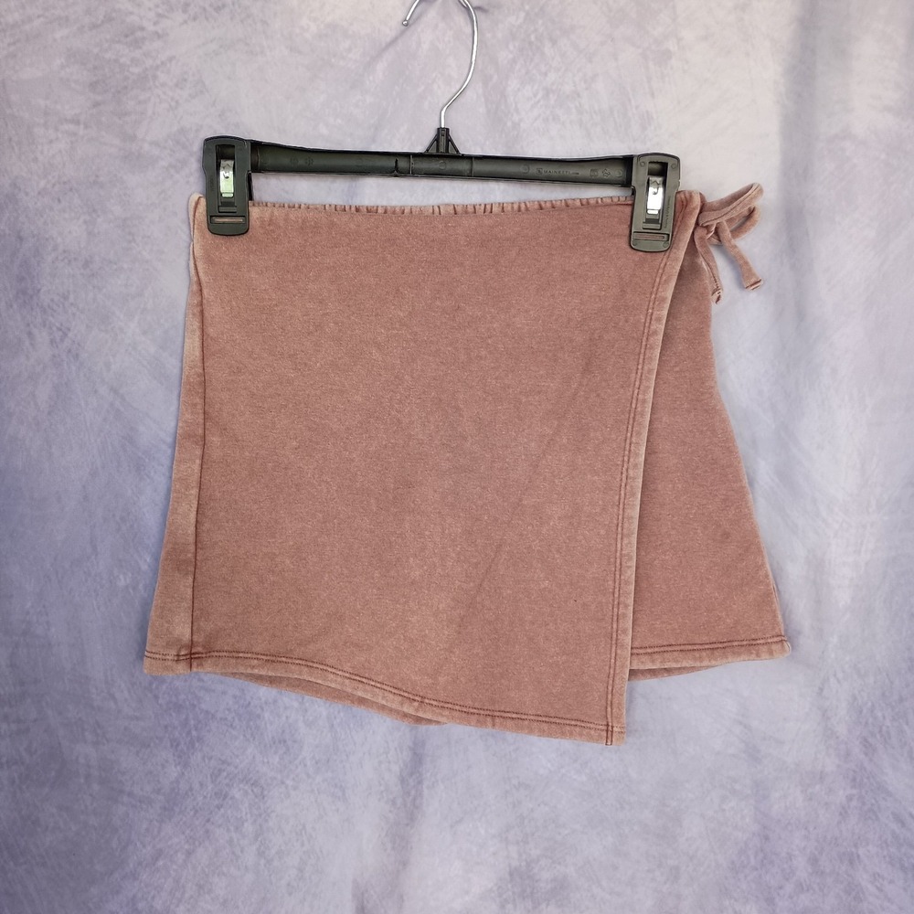 Bixby Nomad Brown Fleece Wrap Skort